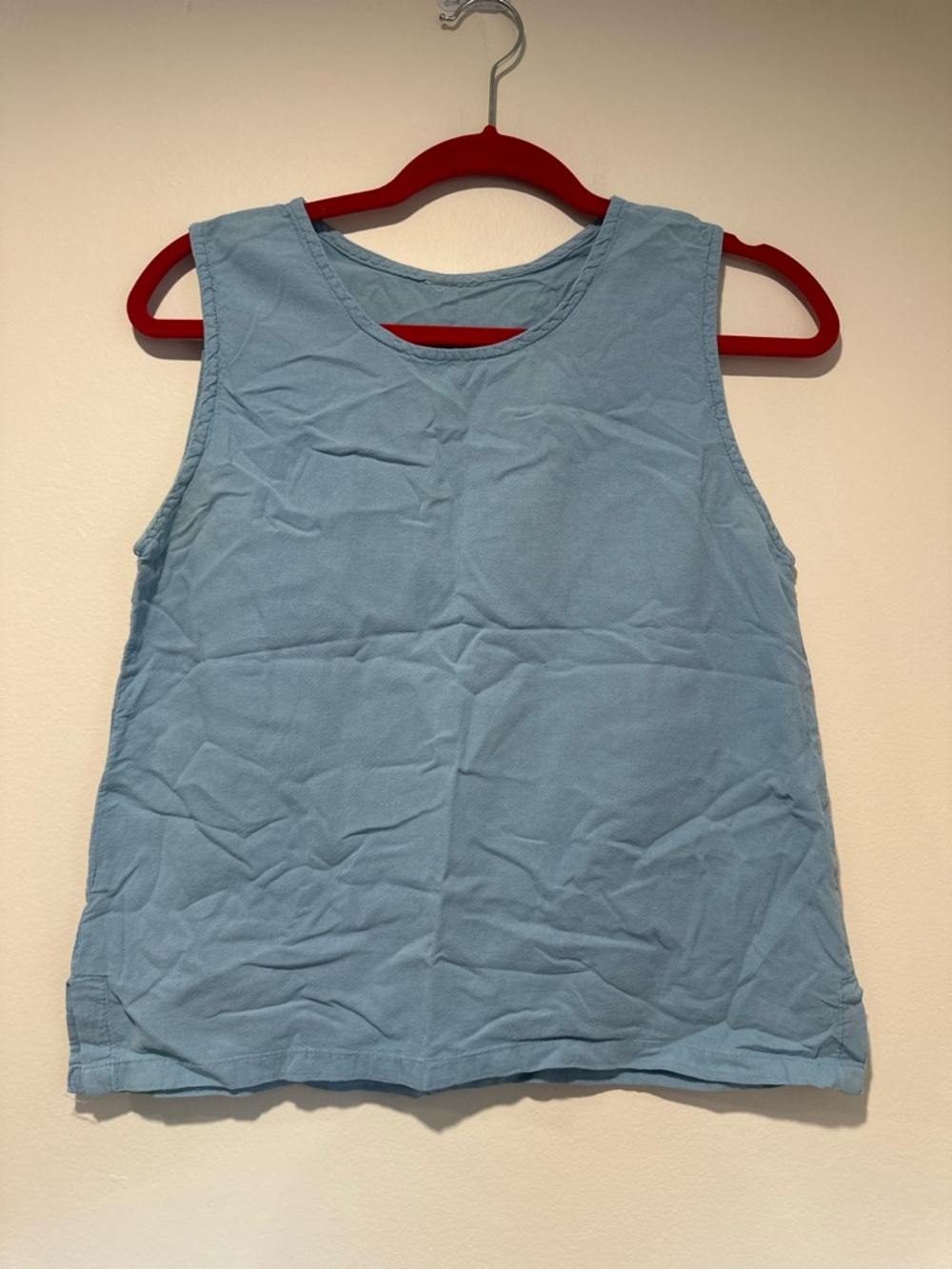 Light Blue Sleeveless Top
